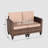 7 - Person Outdoor Wicker Patio Sofa Seating Group With Storage Table-103896346