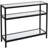 Solitro 39.5'' Glass Top Console Table-2135023889