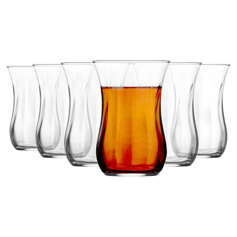 LAV - Klasik Dimpled Glass Tea Cup - 115ml