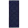 Navy Nasturtium Cut-loop Trellis Area Rug by