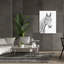 Toile épique Graffiti «Equine Portrait Sketch 1» par Annie Warren, art mural 40 po x 54 po-327402707
