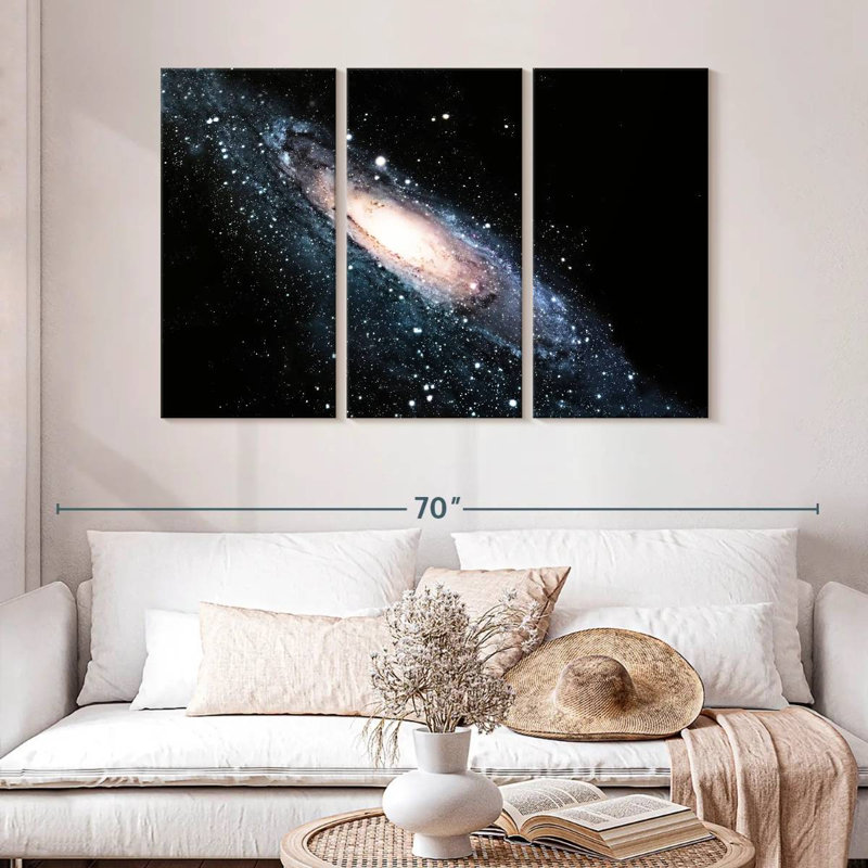 Oberle Beautiful Galaxy, 32" H x 50" W