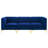 Lynn 91.5" Velvet Tuxedo Arm Modular Sofa with Reversible Cushions-1671516279