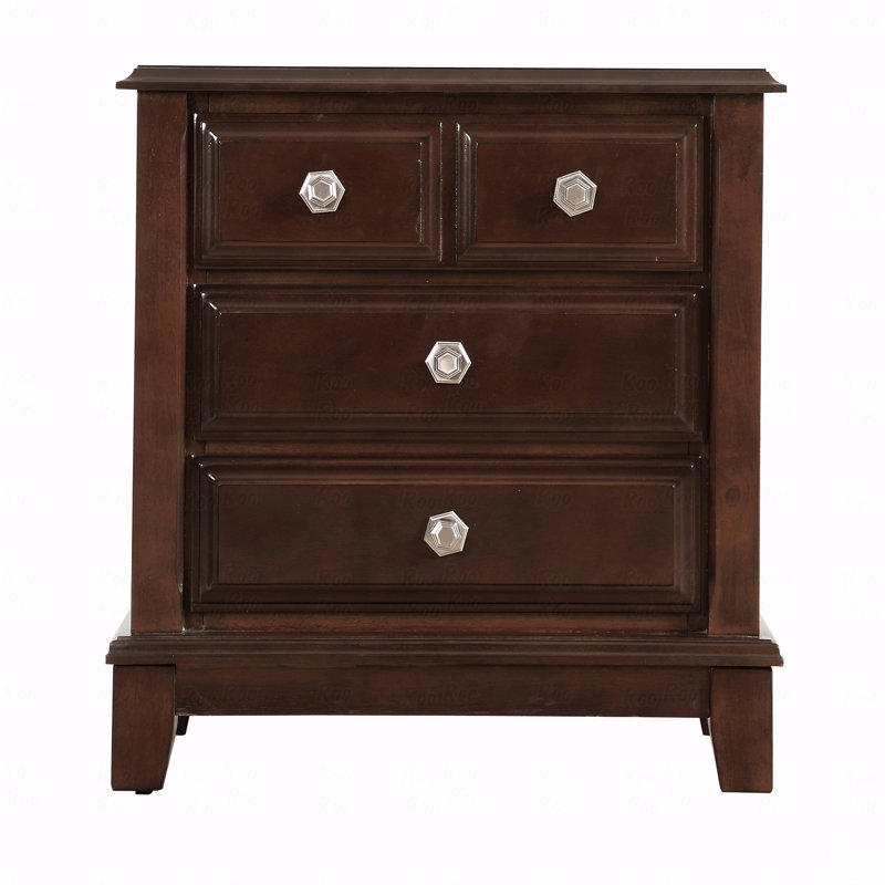 Basic Wooden Bedroom Nightstand