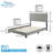 Roma Faux Leather Upholstered Platform Bed Frame with Adjustable Headboard , Strong Slat Support System, No box Spring Required-239839205-239839207