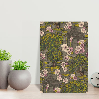 Contemporary Art Delicate Romantic Rustic Wall Art by Alexandra Weise - Wrapped Canvas Print