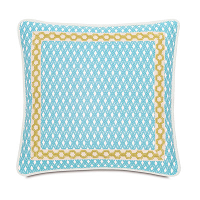 Maldive Square Pillow Cover & Insert