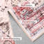 Tapis floral lavable doux à la mode pour décoration de dortoir-443611848