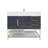 Glasgow 41.75'' Single Bathroom Vanity with Acrylic Top-2131070209