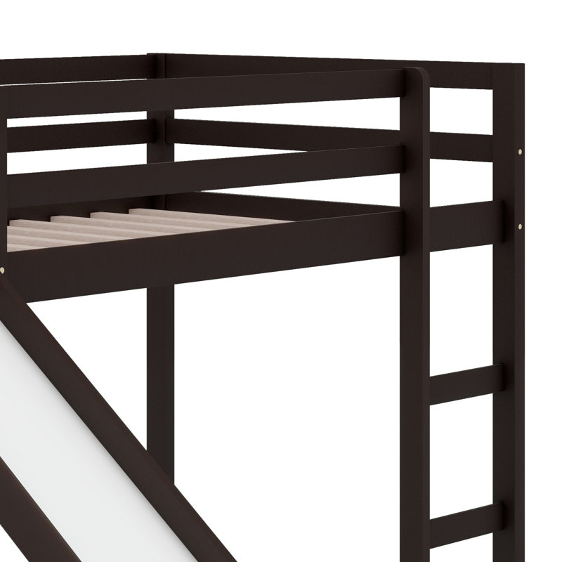 Lit mezzanine simple Jayci Kids, Espresso
