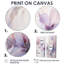 Clairence - Grand art mural abstrait botanique 2 pièces-114715810-114715814-114715823
