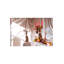 Lampe candélabre sur pied H 24 po
