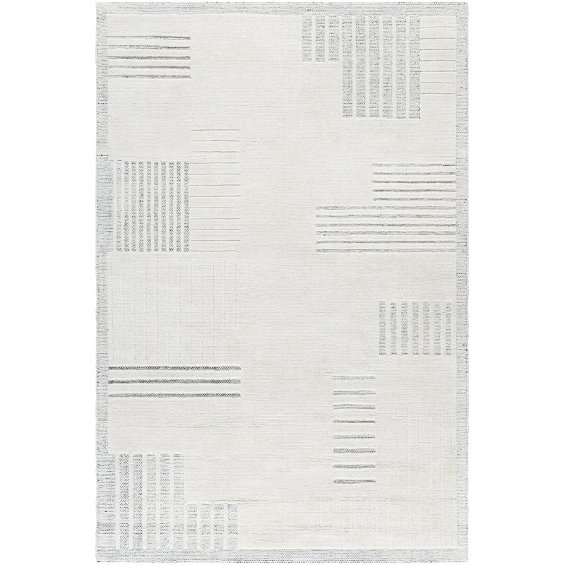 Tapis rectangulaire en laine Ronaldo, Rectangle 9 pi x 12 pi