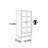 All solid wood bookcase