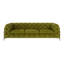 Chesterfield Sofa Set 3+2+1 Hanks with Gold Metal Legs-59345869