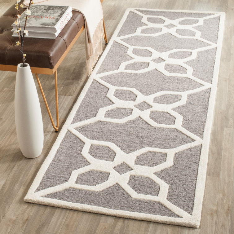 Hollins Cambridge Hand Tufted Wool Geometric Rug