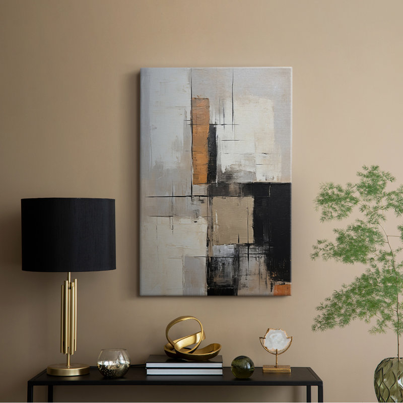 ABSTRACT Series CCCXLVII  -Premium Gallery Wrapped Canvas -Ready to Hang, 12" H x 8" W