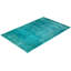 Tapis bleu nouvel âge surteint 3 pi 3 po x 5 pi Overdyed