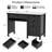 45" Modern Farmhouse Executive Desk-777713999