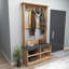 Shoe Storage Hall Tree with Lakay-926169308