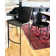 Albert Upholstered Counter Stool with Metal Frame