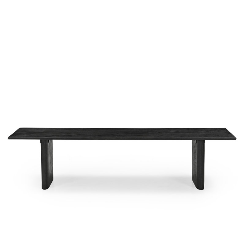 Raziel Solid Wood Bench, 18" H x 60" W x 16" D