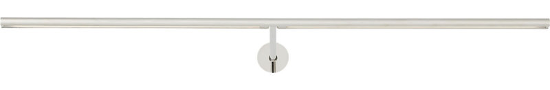 Plural Dome Picture Light, Polished Nickel, 0.5" H x 30" W x 8.9" D, 20.8