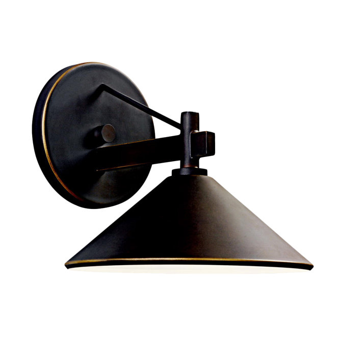 Araminta Wall Light, 12" W, Olde Bronze