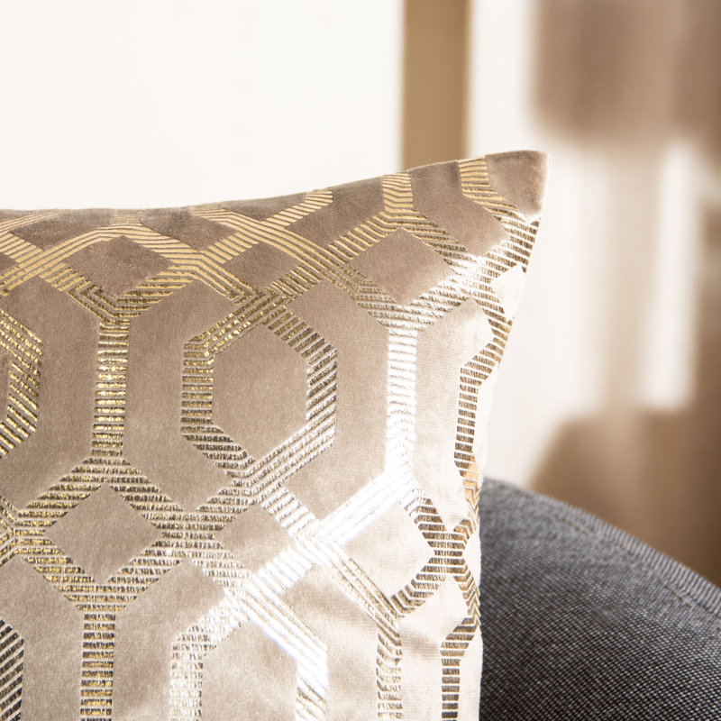  Geometric Throw Pillow