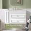 Meuble-lavabo mural moderne avec tiroirs en céramique-693215044