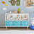 Kids Bookcase With Collapsible Fabric Drawers-1224021020