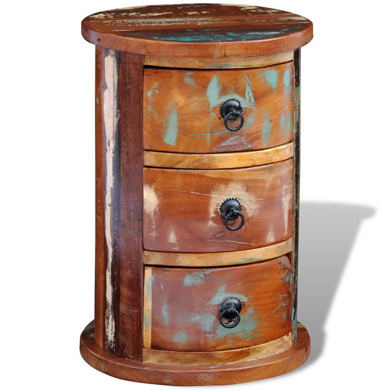 Danise Solid Wood Accent Cabinet
