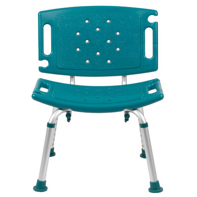 Morgana sans outils 300 lb Capacité, chaise de bain et de douche réglable avec grand dossier
