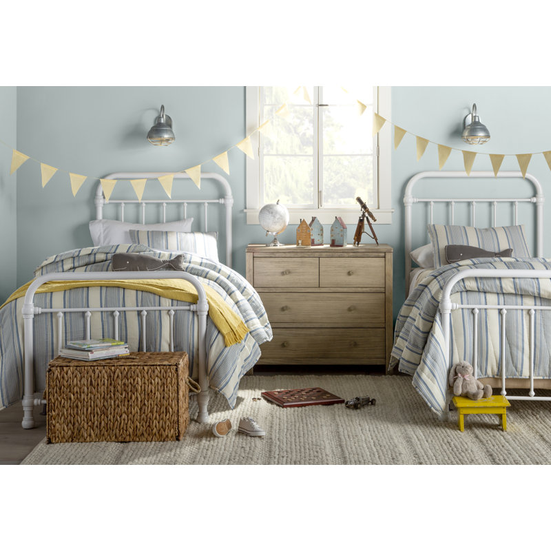 Ensemble de courtepointe réversible 100% coton Absecon, Simple