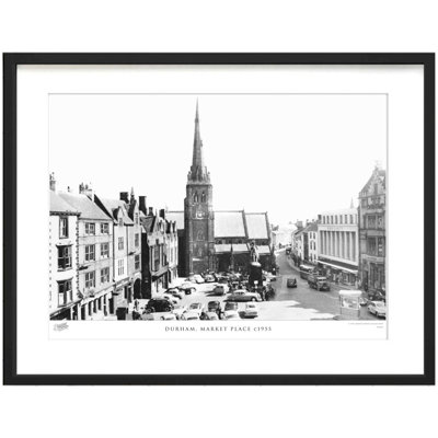 Durham, Market Place C1955 by Francis Frith - Single Picture Frame Print