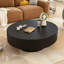 Table basse ronde avec plateau épais de 6,8 po-768015898