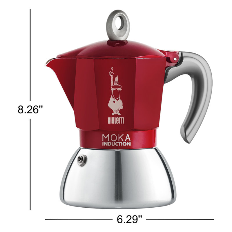 Bialetti Moka Induction Percolator Coffee Maker