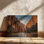 Impression sur toile Big Bend Canyon - Coucher de soleil au Texas, Rio Grande, décoration intérieure