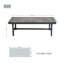 Table de salle à manger rectangulaire d'extérieur 55,43 po L