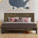 Gonsoulin Solid Wood Bed Frame with Adjustable Headboard/Handcrafted Pattern Platform Bed