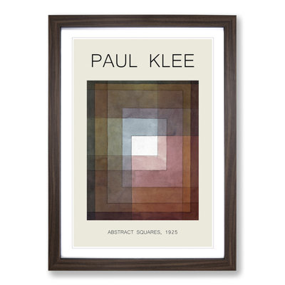 Watercolour Squares by Paul Klee - Picture Frame Art Prints