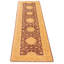 Tapis de couloir unique en laine brun foncé 2 pi 7 po x 9 pi 8 po One-of-a-Kind