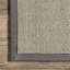 Tapis beige / gris en jute / sisal Alvardo-36835063