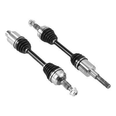 CV Axle Shaft Assembly, 2 Pieces Front Left and Right (Driver and Passenger Side), Automotive Replacement Joint Axles Pair Compatible with 2010-2017 Chevrolet Equinox, Alloy Steel and Carbon Steel