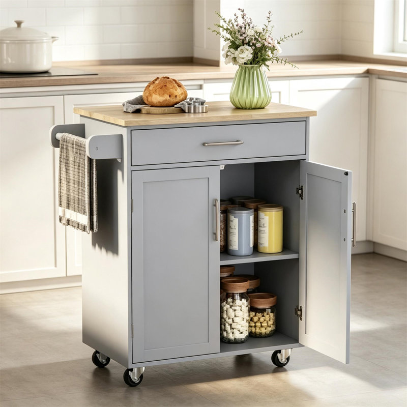 Armoire de rangement roulante
