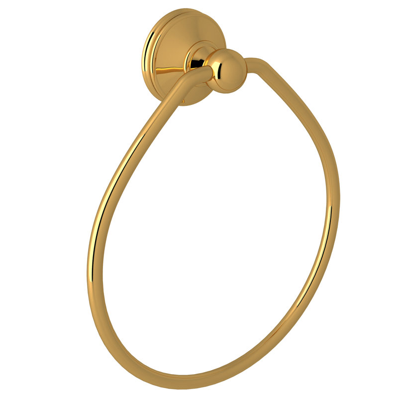Georgian Era™ Towel Ring, Unlacquered Brass