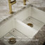 Riverby 33" Enameled Cast Iron Undermount Double Basin Kitchen Sink-833480959