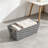 Plastic Wicker Storage Baskets for Bathroom Toilet Tank, Woven Organizer Baskets for Countertop, Shelves, and Kitchen, 2-Pack-1107690362