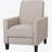 Recliner Push Back Chair For Elegant Home Décor Beige-1754474513