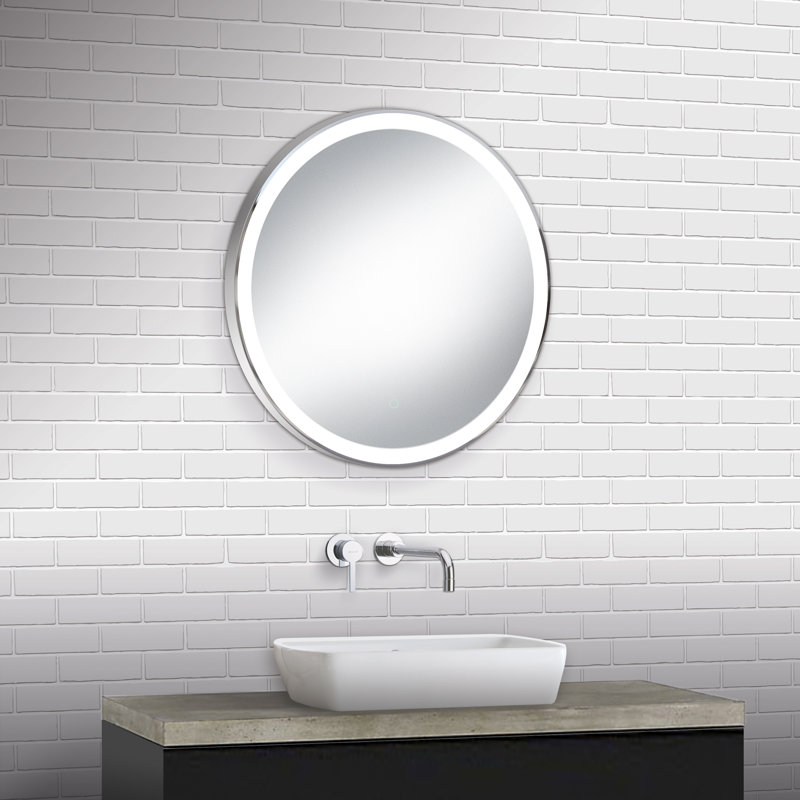 Celia Metal Flat Wall Mirror